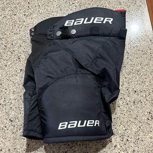 Bauer lil sport youth hockey pants medium no belt